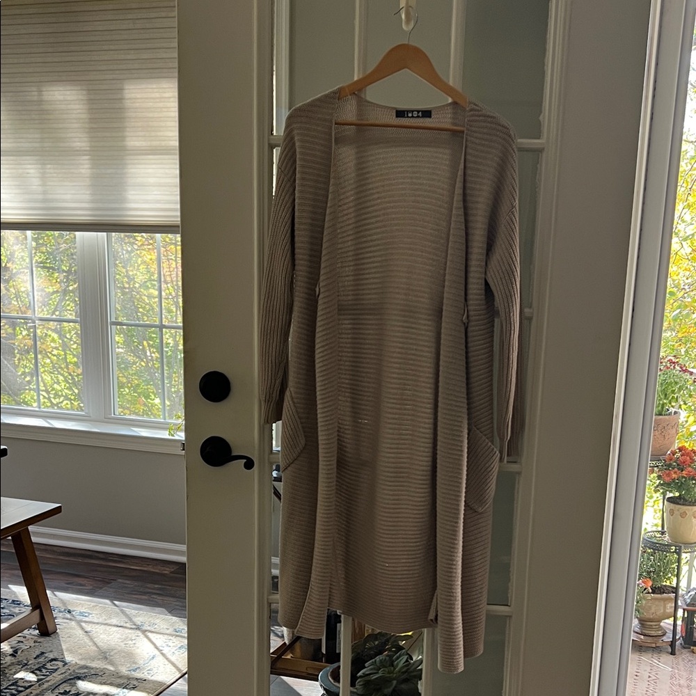 Women's Beige Cardigan
